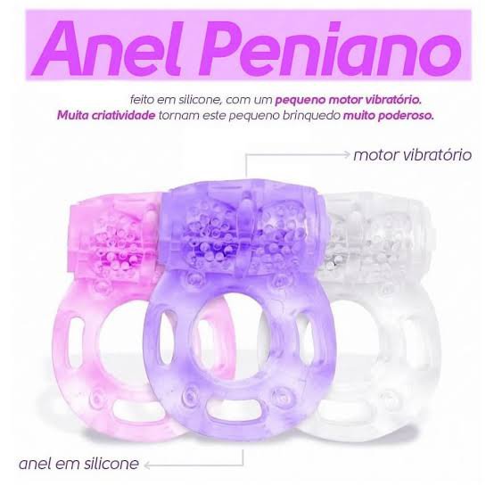 ANEL  PENIANO VIBRO TRANSPARENTE