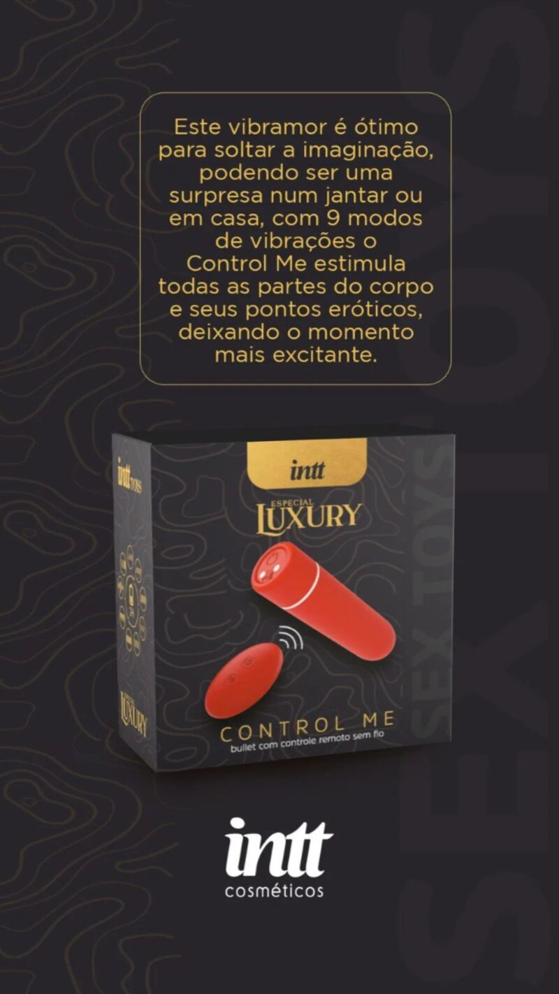 VIBRADOR CONTROLE REMOTO CONTROL ME - ALTA POTÊNCIA - Imagem 3
