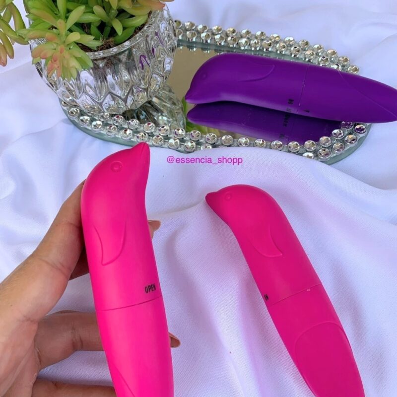 VIBRADOR PONTO G GOLFINHO TOQUE MACIO