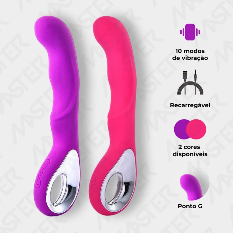 VIBRADOR RECARREGÁVEL PONTO G