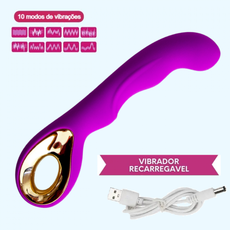 VIBRADOR RECARREGÁVEL PONTO G - Imagem 4