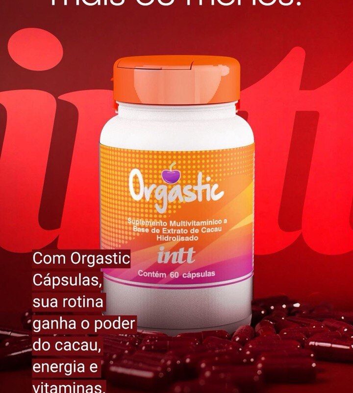 SUPLEMENTO FEMININO ORGASTIC - INTT