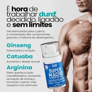 GEL POTENCIALIZADOR SUPER MACHO 17ML - INTT