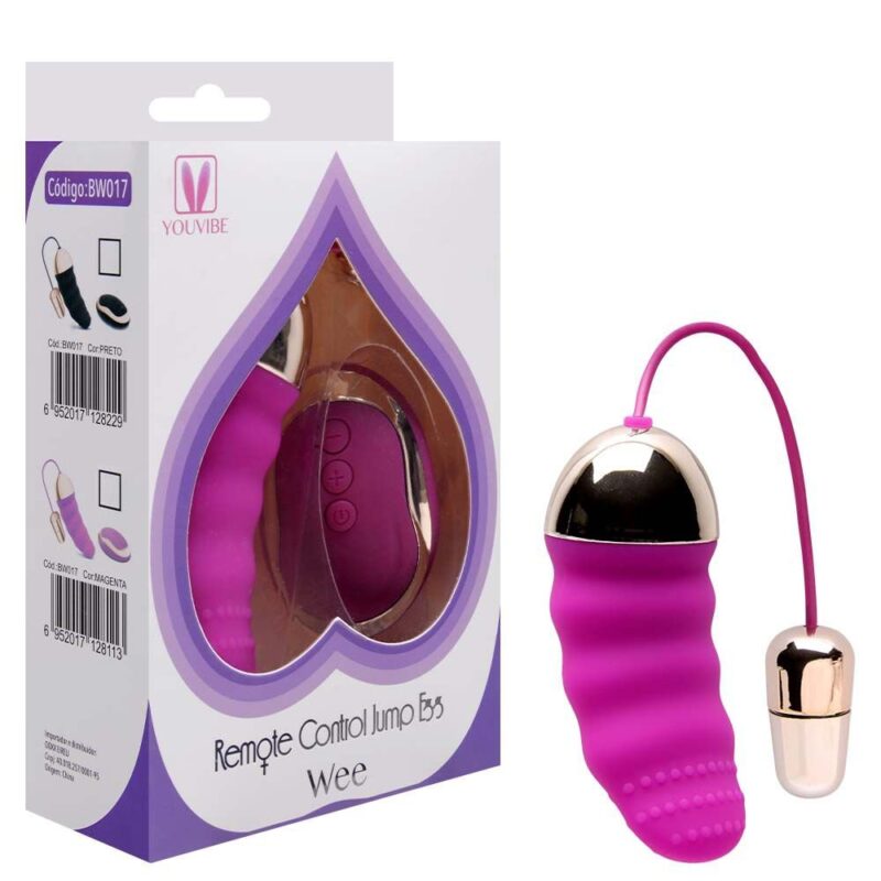 CÁPSULA VIBRATÓRIA RECARREGÁVEL WIRELESS EGG WEE CIA IMPORT - Imagem 3