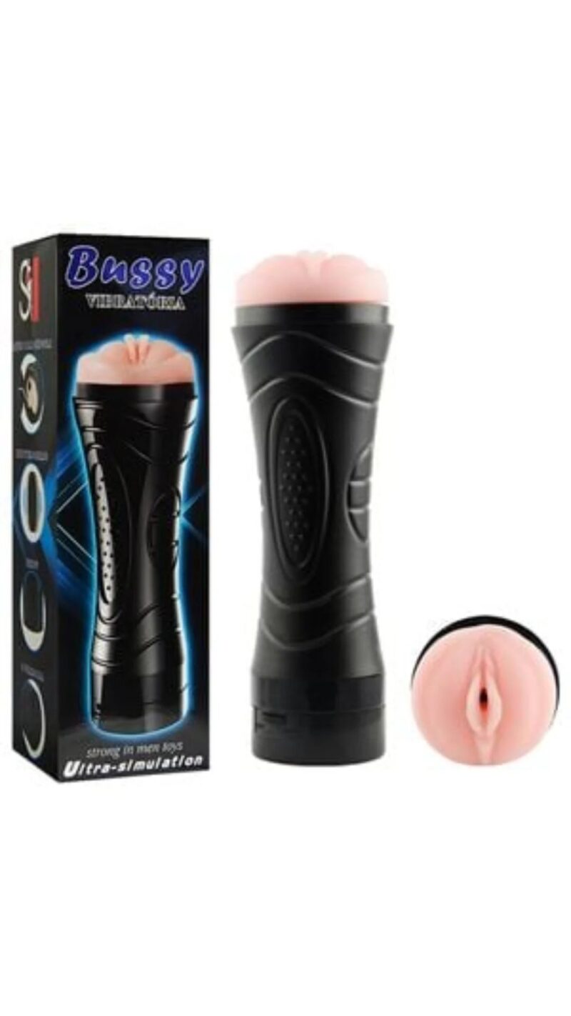 MASTURBADOR BUSSY VARGINA CYBER COM VIBRADOR - Imagem 2
