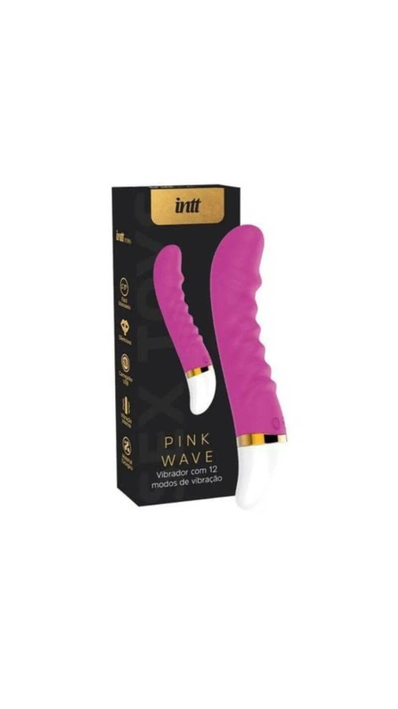 VIBRADOR PINK WAVE INTT - Imagem 2