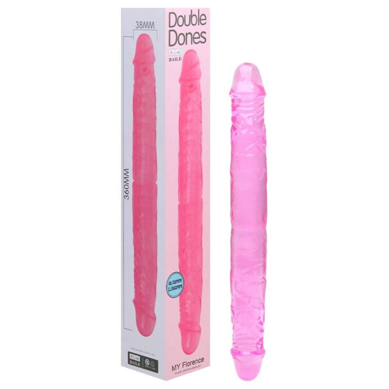 PÊNIS DUPLO DOUPLE DONG BAILE SENSUAL LOVE - Imagem 2