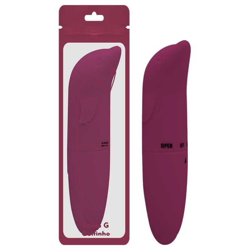 VIBRADOR PONTO G GOLFINHO TOQUE MACIO - Imagem 2