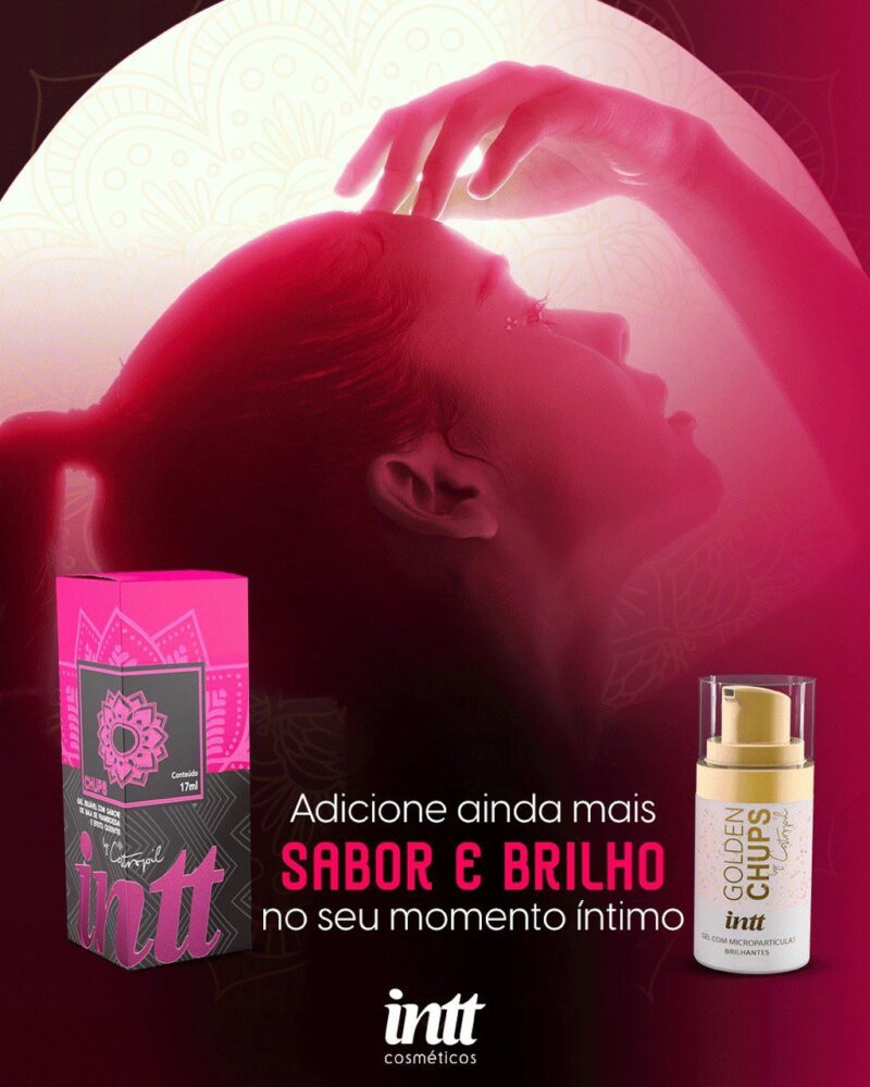 GEL COMESTÍVEL GOLDEN CHUPS INTT - Imagem 3