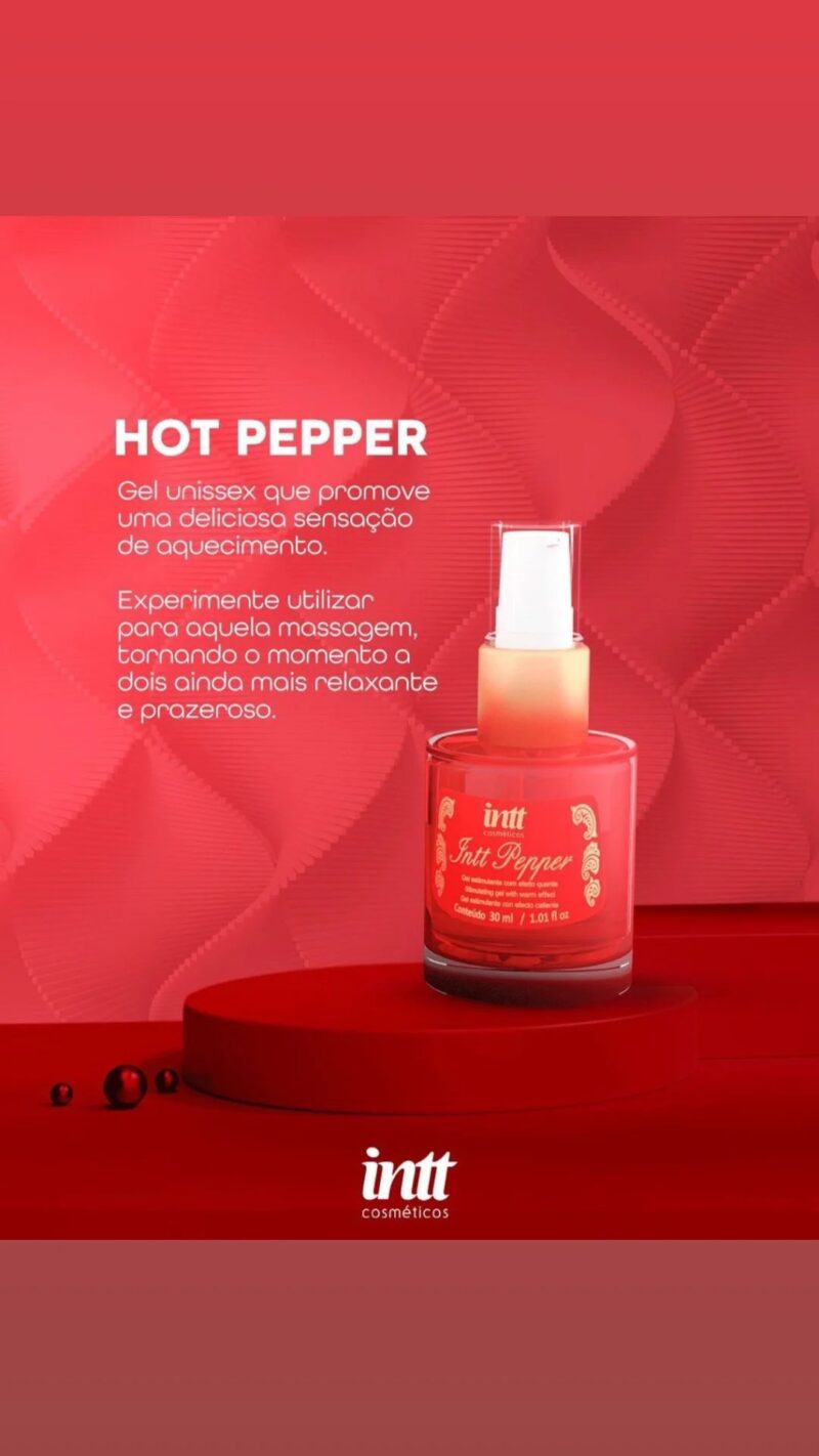 ESTIMULANTE FEMININO HALLS VIBER E HOT PEPPER  30ML - INTT - Imagem 2