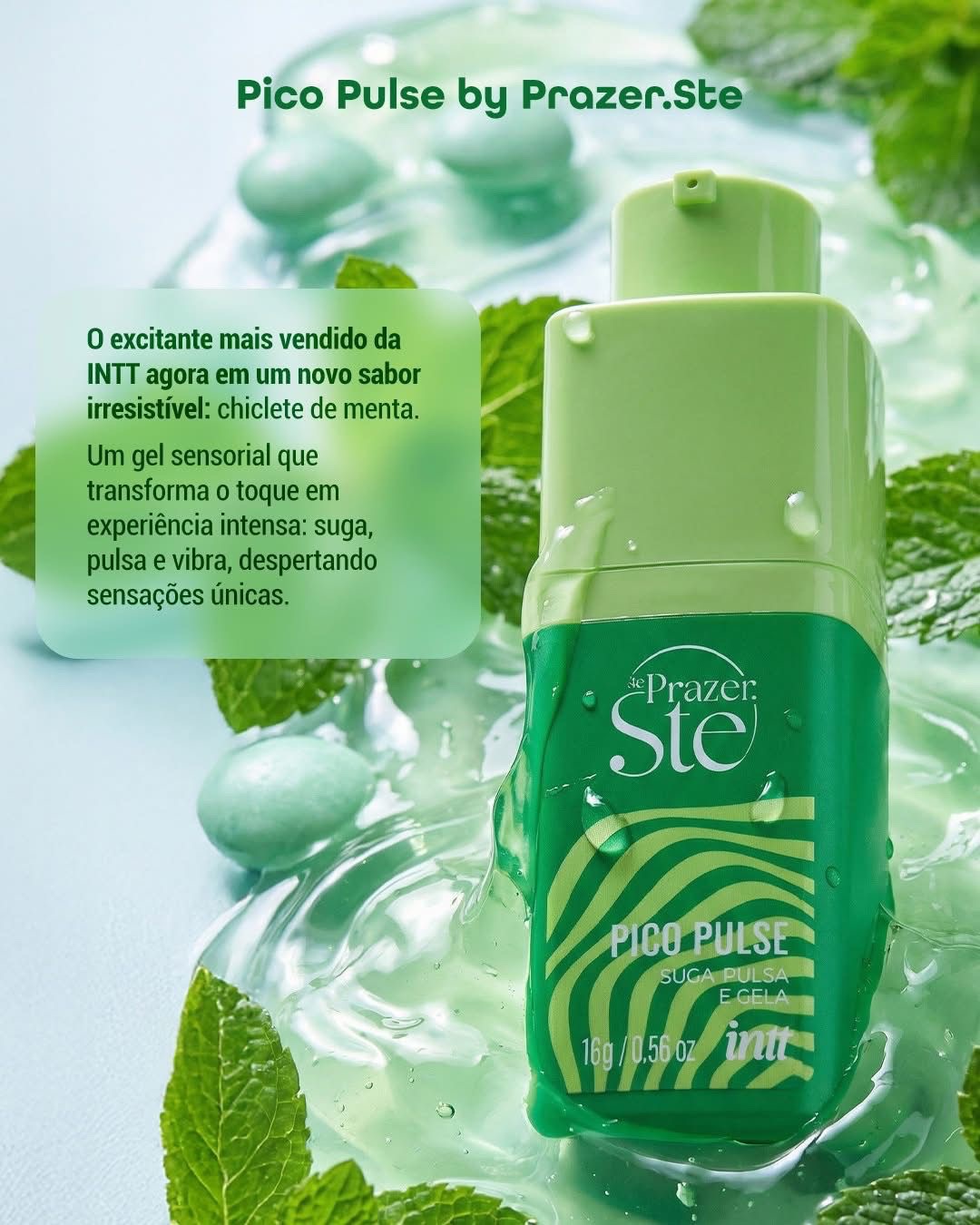 EXCITANTE UNISSEX PICO PULSE UVA / MENTA INTT