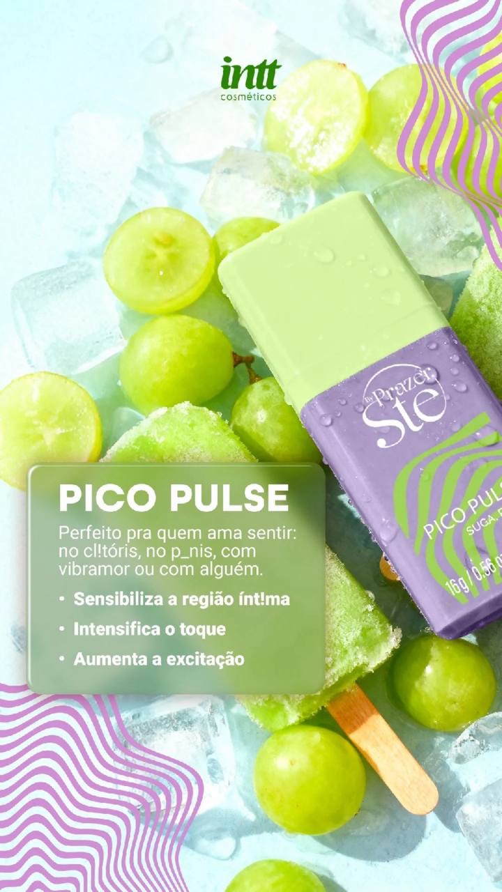EXCITANTE UNISSEX PICO PULSE UVA / MENTA INTT - Imagem 2