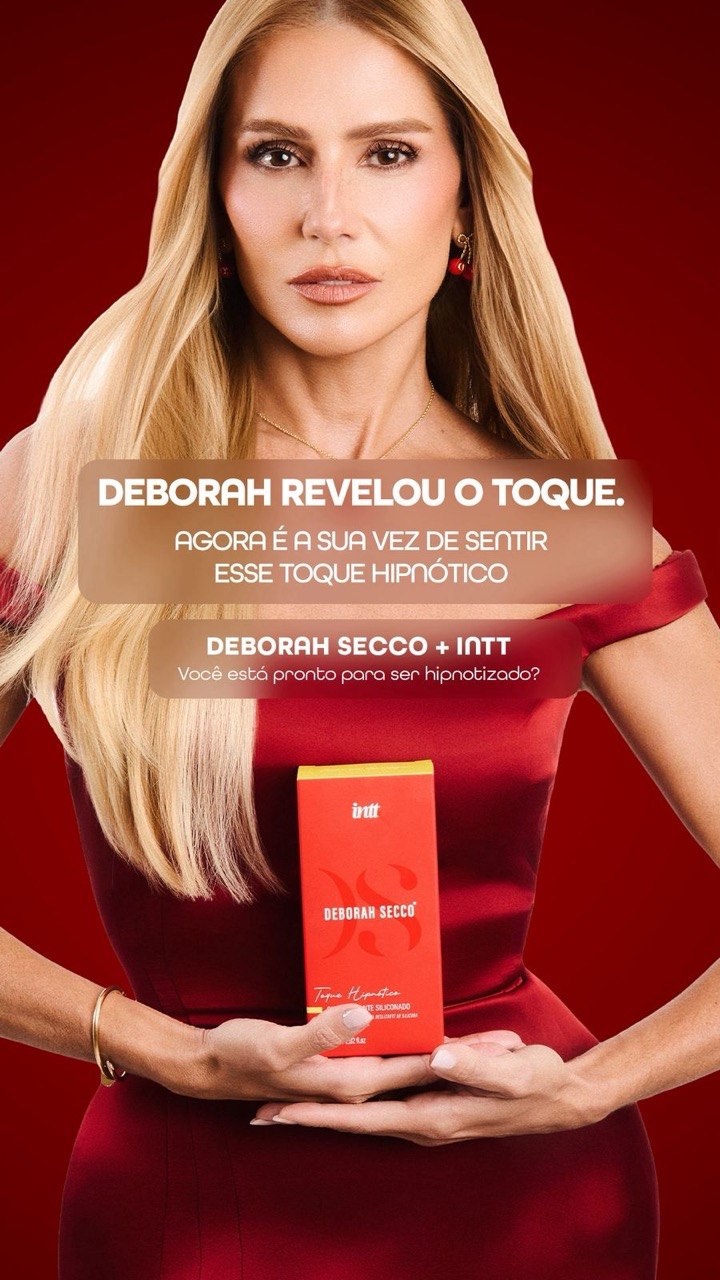 LUBRIFICANTE DESLIZANTE TOQUE HIPINOTICO DÉBORA SECCO 60 ML - Imagem 3