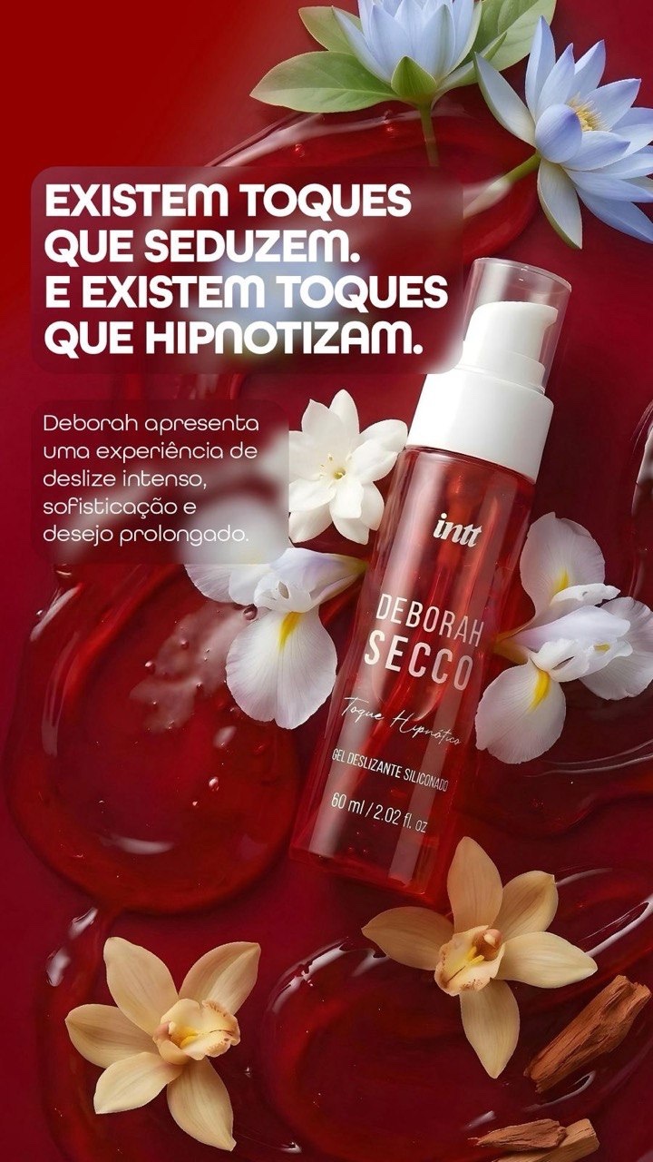 LUBRIFICANTE DESLIZANTE TOQUE HIPINOTICO DÉBORA SECCO 60 ML - Imagem 6