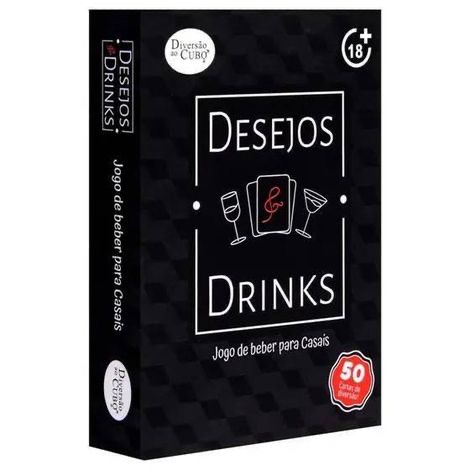 JOGO BARALHO CARTAS DESEJOS E DRINKS E OUTROS