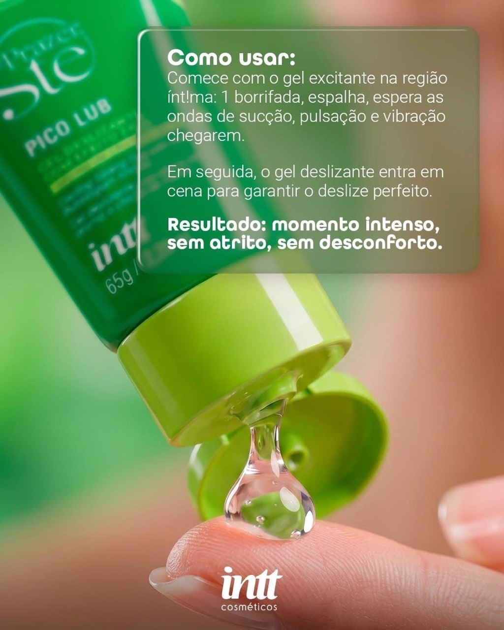 LUBRIFICANTE PICO PULSE INTT 65 ML - Imagem 5