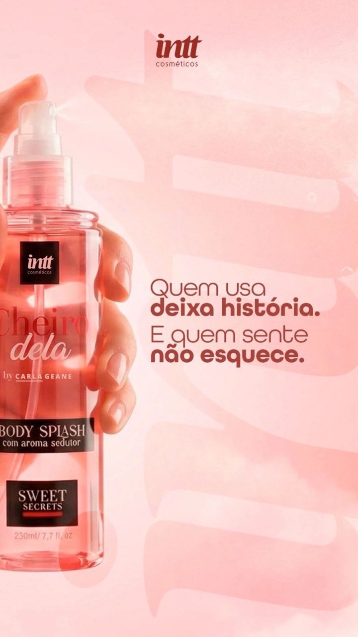 BODY SPLASH CHEIRO DELA BY CARLA GEANE 230 ML - Imagem 3
