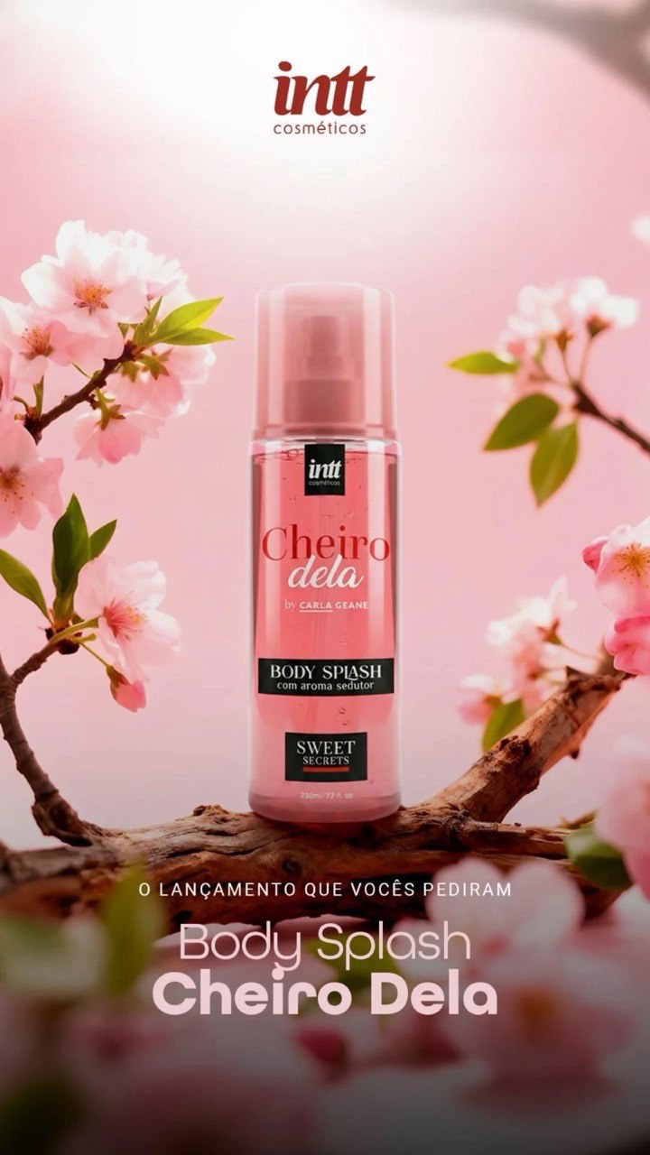 BODY SPLASH CHEIRO DELA BY CARLA GEANE 230 ML - Imagem 4
